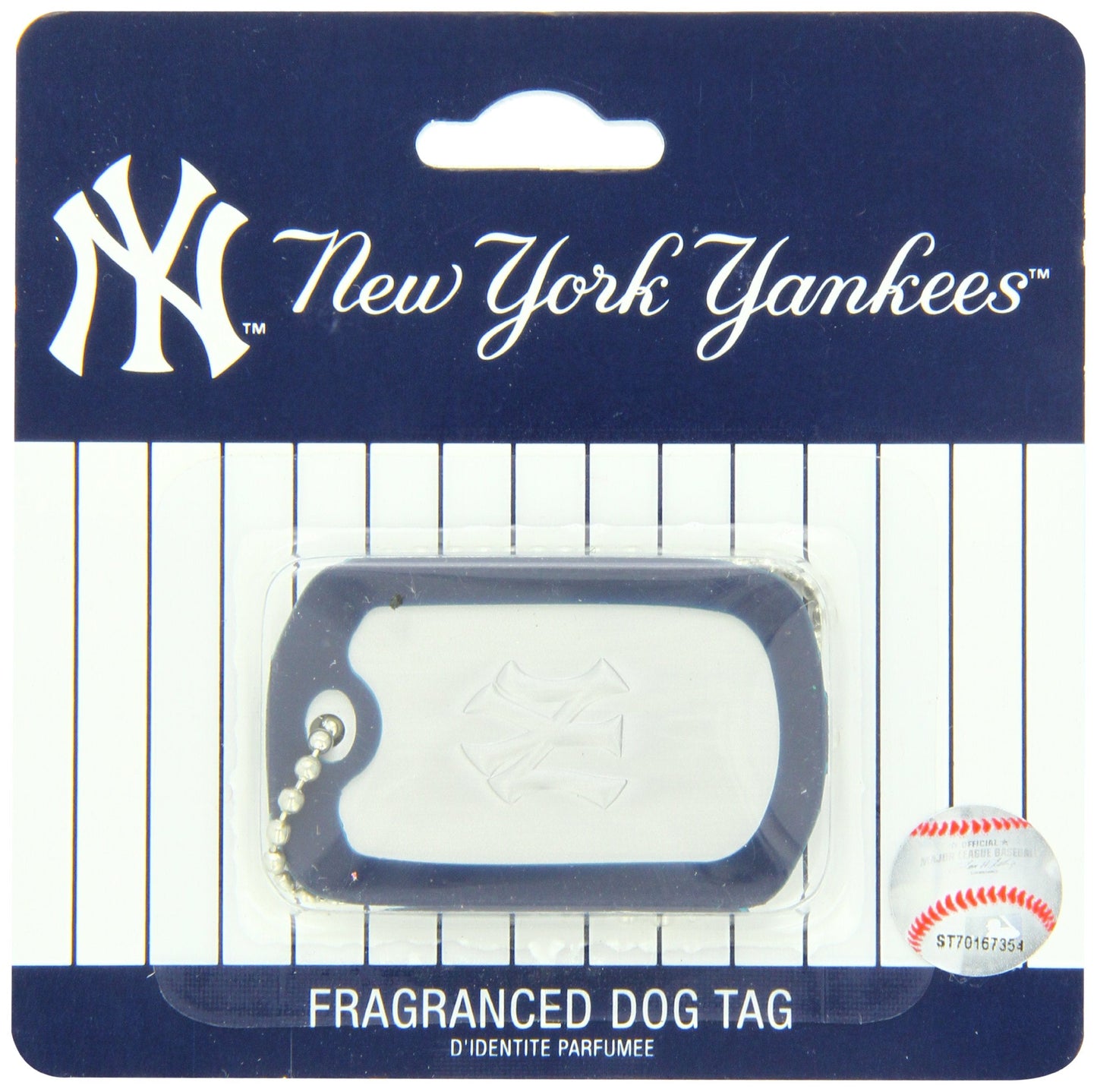 New York Yankees Men's Fragranced Dog Tag Beauty & Personal Care New York Yankees