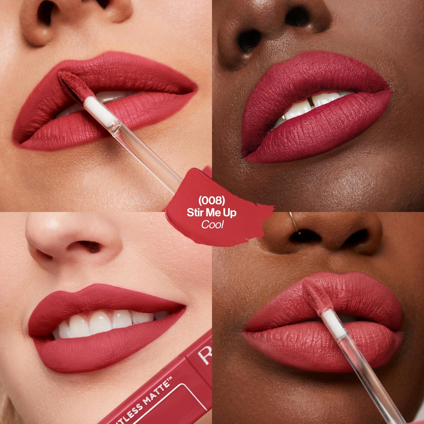 Revlon ColorStay Limitless Matte Liquid Lipstick, Vegan Formula, No-Budge, Longwear Lip Color, Long Lasting, Lightweight/Comfortable, Waterproof, 008 Beauty & Personal Care REVLON