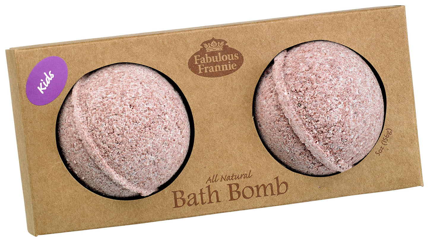 Fabulous Frannie Kid's Peace and Calm Natural, Handmade Bath Bomb Gift Set, Pure Essential Oil, Coconut Oil, Witch Hazel, Fizzies to Moisturize Skin… Beauty & Personal Care Fabulous Frannie