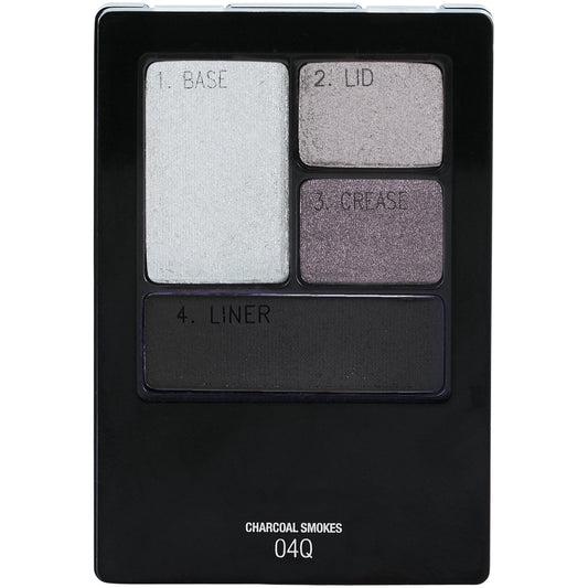 Maybelline New York Expert Wear Eyeshadow Quads, Charcoal Smokes, 0.17 oz. Beauty & Personal Care MAYBELLINE