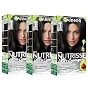 Garnier Nutrisse Ultra Coverage Hair Color, Permanent Hair Dye for Up to 8 Weeks of Stubborn Gray Coverage, Vegan & Cruelty-Free, 200 Deep Soft Black Beauty & Personal Care Garnier