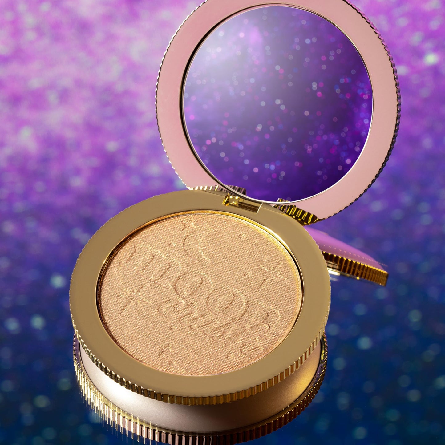 Too Faced Moon Crush Highlighter | Sheer, Powder, Glossy Glow, Highlighter Makeup 0.24 Ounce, Shooting Star Beauty & Personal Care Too Faced