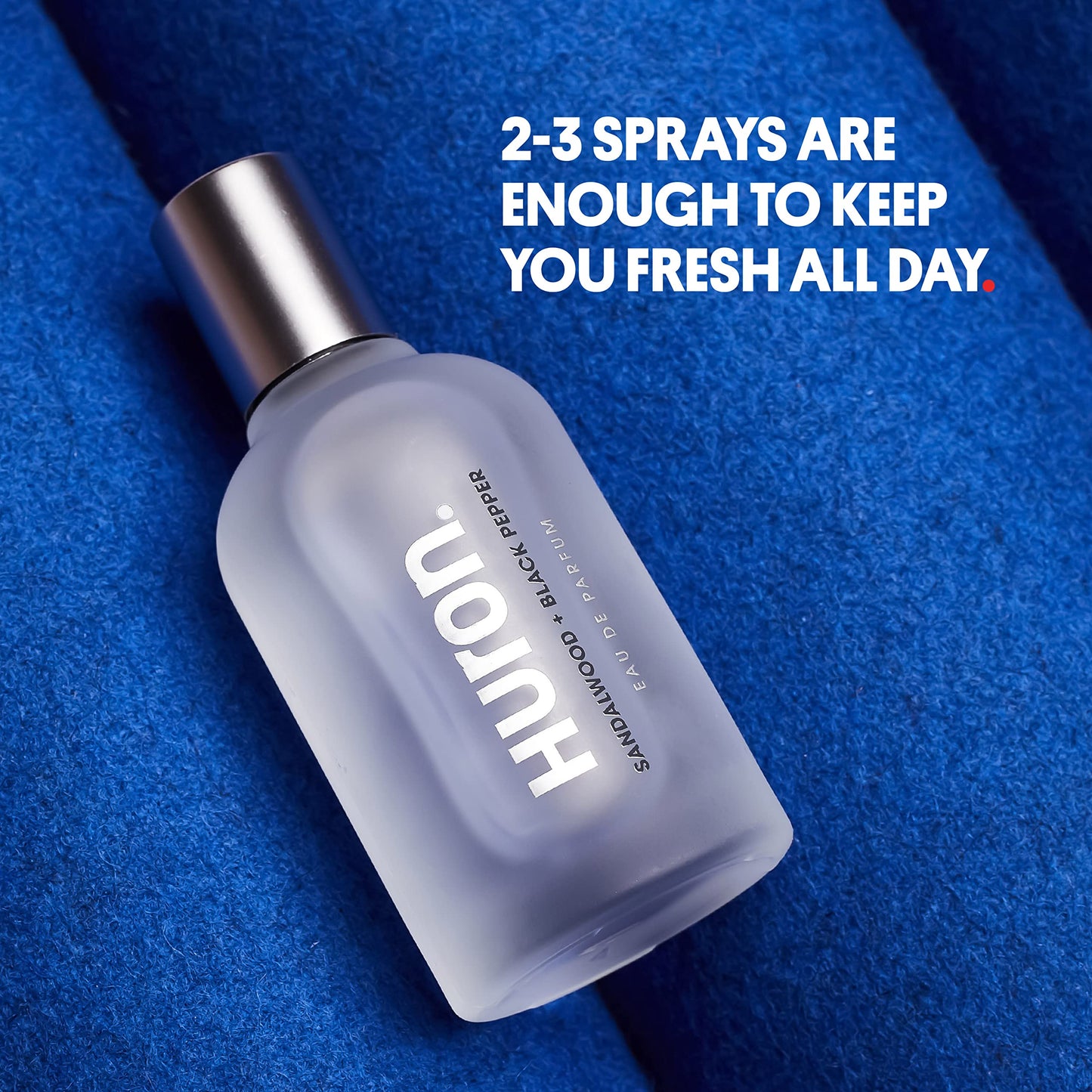 Huron Men’s Cologne - Eau de Parfum for Everyday Wear - Clean & Woody Scent of Sandalwood, Black Pepper, Cedarwood & Amber - Long Lasting - Safe Beauty & Personal Care Huron