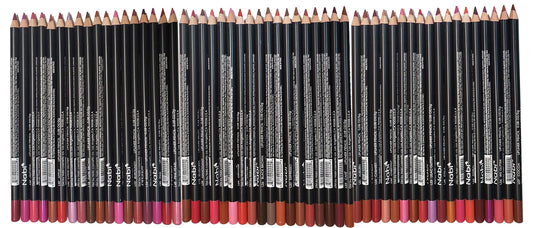 Nabi Lip Liner Pencil Set - 54 Pcs Lip Pencil Bulk Pack | Long Lasting Lip Liner for Women | Assorted Colors Makeup Lip Liners | Professional Quality Beauty & Personal Care Nabi