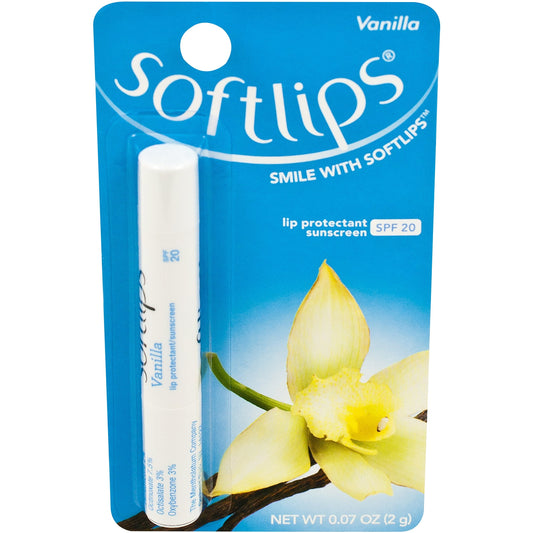 Softlips Hydration and Protection With Spf 20, Vanilla Beauty and Personal Care SoftLips