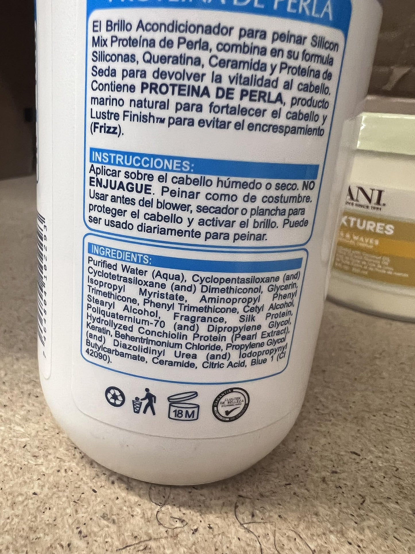 Silicon Mix Protieina De Perla Shampoo 16oz & Treatment & Leave-in 8oz & Polisher 4oz "Set" Beauty & Personal Care Silicon Mix