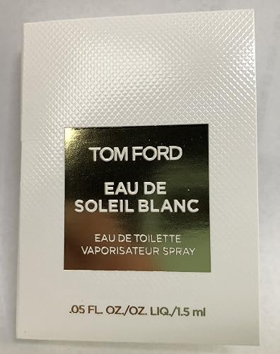 Tom Ford Eau De Soleil Blanc Eau De Toilette Mini Spray Vial For Women 0.05 Oz / 1.5 ml Brand New Item Beauty & Personal Care Tom Ford