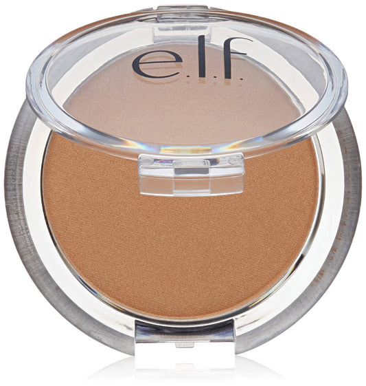 e.l.f. Cosmetics Bronzer Palette, Four Matte and Shimmer Powder Bronzers Create a Sun-Kissed Glow, Deep Bronzer Beauty & Personal Care e.l.f.