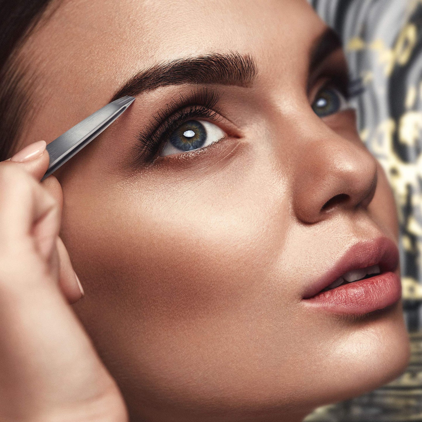 By MILLY Professional Slanted Tweezers for Women & Men | High Carbon Stainless Steel Sharp Tweezer | Tweezers for Women Facial Hair Plucking Beauty & Personal Care By MILLY