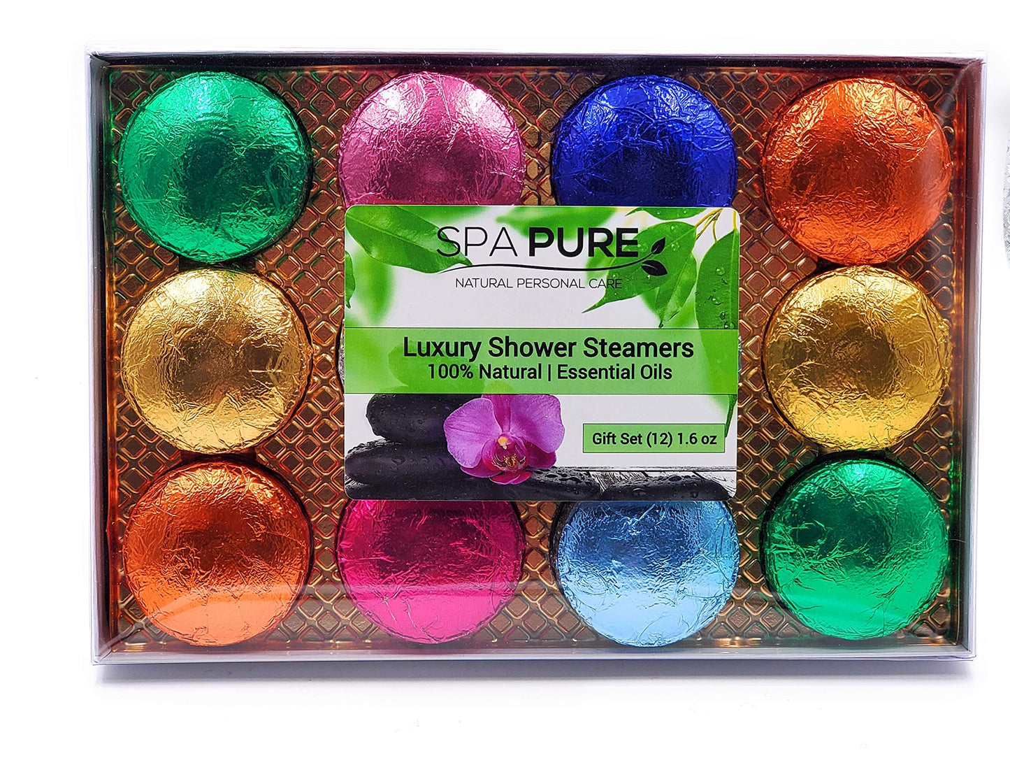 Spa Pure Shower Bombs: New SCENTS Rejuvenating Steamers Aromatherapy Tablets, Bomb, Vaporizing Steamer Soothers Bath Melt for Women, Men, Natural… Beauty & Personal Care Spa Pure