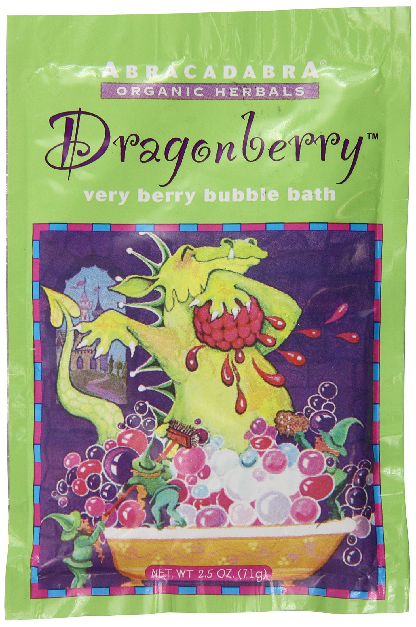 Abracadabra Organic Herbals Bubble Bath, Dragonberry Very Berry, 2.5 Ounce Beauty & Personal Care Abracadabra