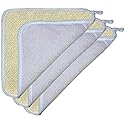 3 pcs/set Soft Weave Home Spa Exfoliating Face and Body Wash Cloths, Dual-Sided With Exfoliating Scrub and Soft Terry Cloth - Shower Scrubber - Remove Beauty & Personal Care Mr.Cui'shop