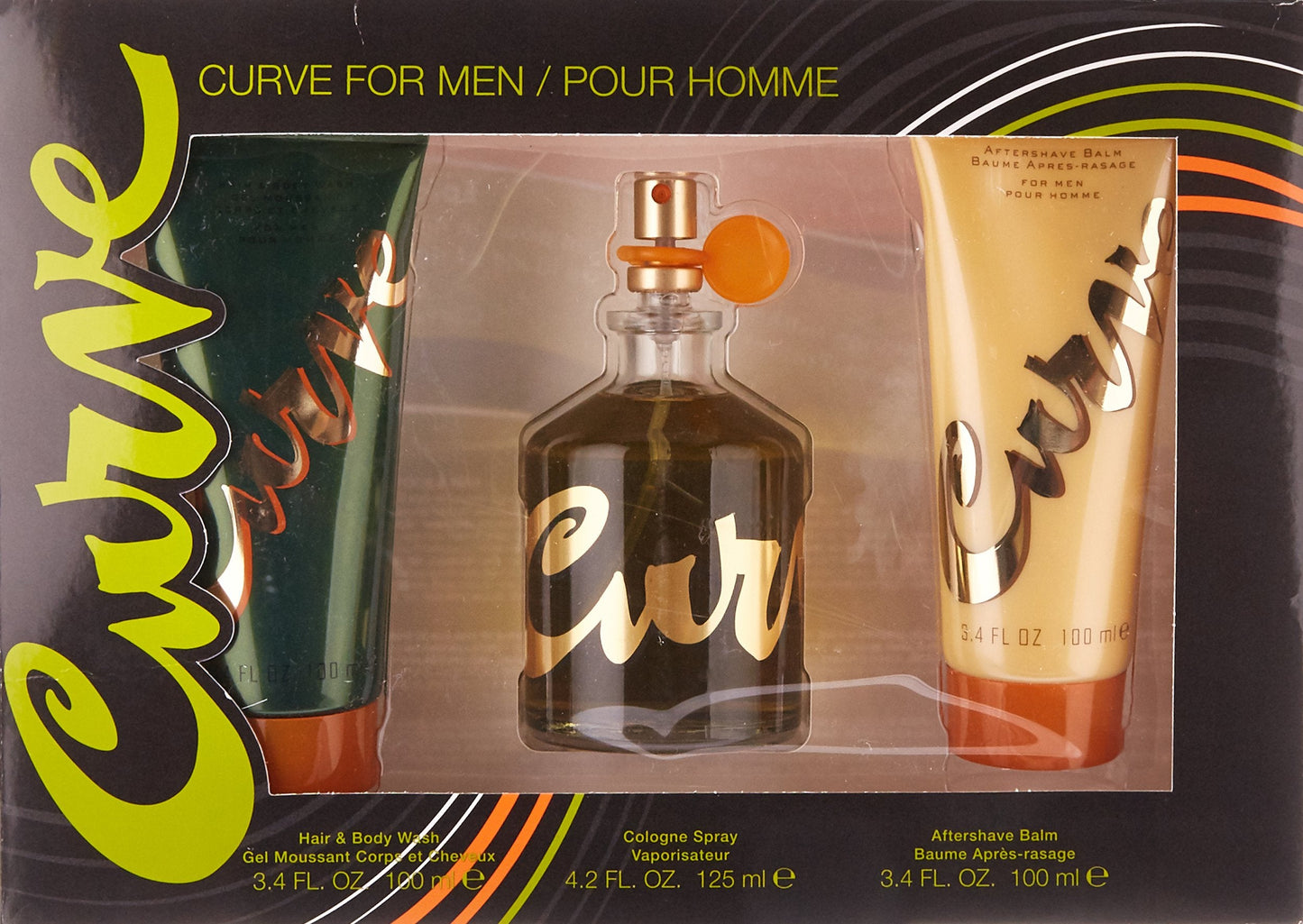 CURVE;COL 4.2+ASB 3.4+HBW 3.4 OZ M Beauty & Personal Care Curve