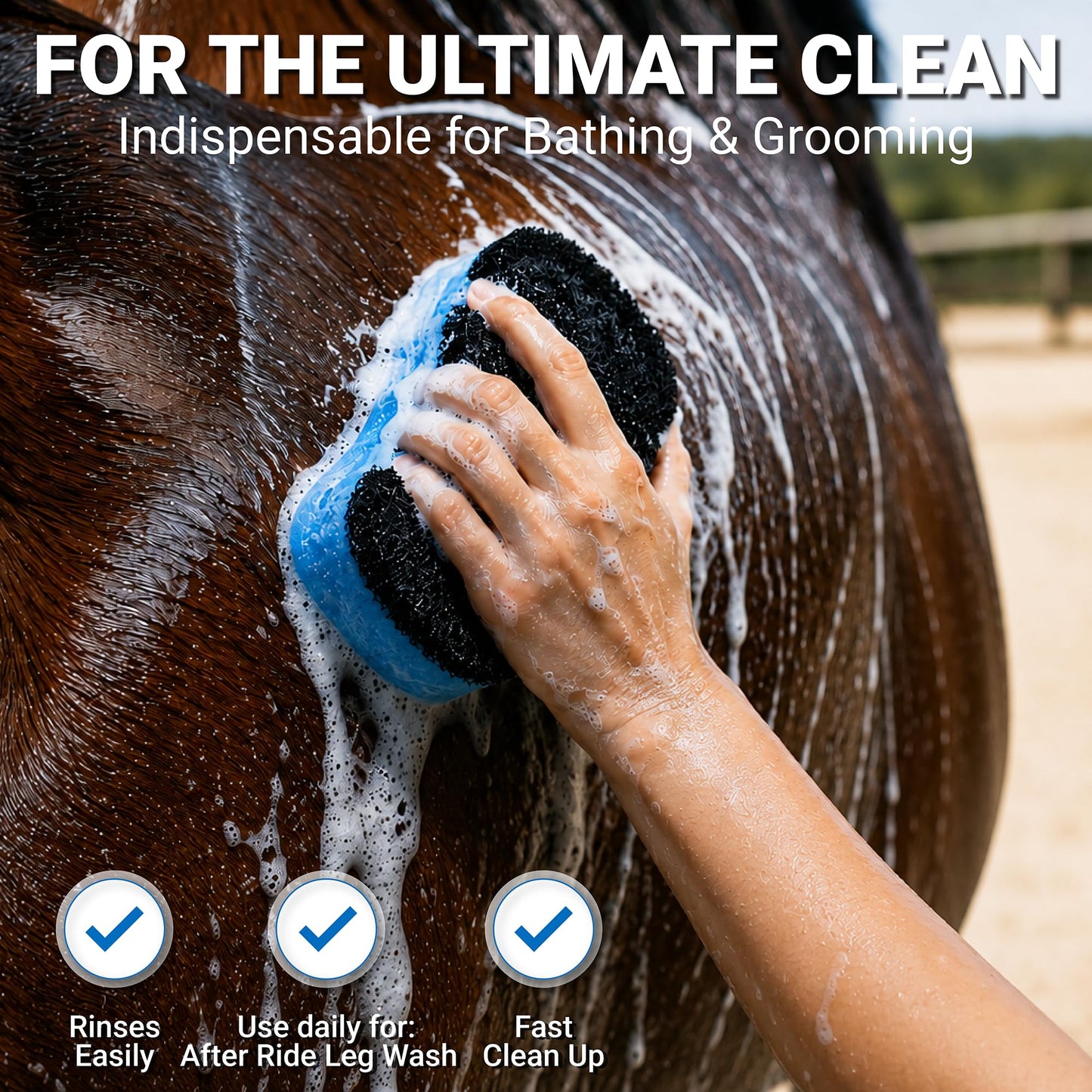 Epona April Power Shower Horse Sponge Beauty and Personal Care Epona