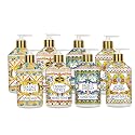 Villa Flora Hand Soap Set, 8 x 21.5oz bottles - Sea Salt Verbena, Coconut Citrus, Orchid Vanilla, and White Jasmine. Home and Body Company Beauty & Personal Care Home & Body Company