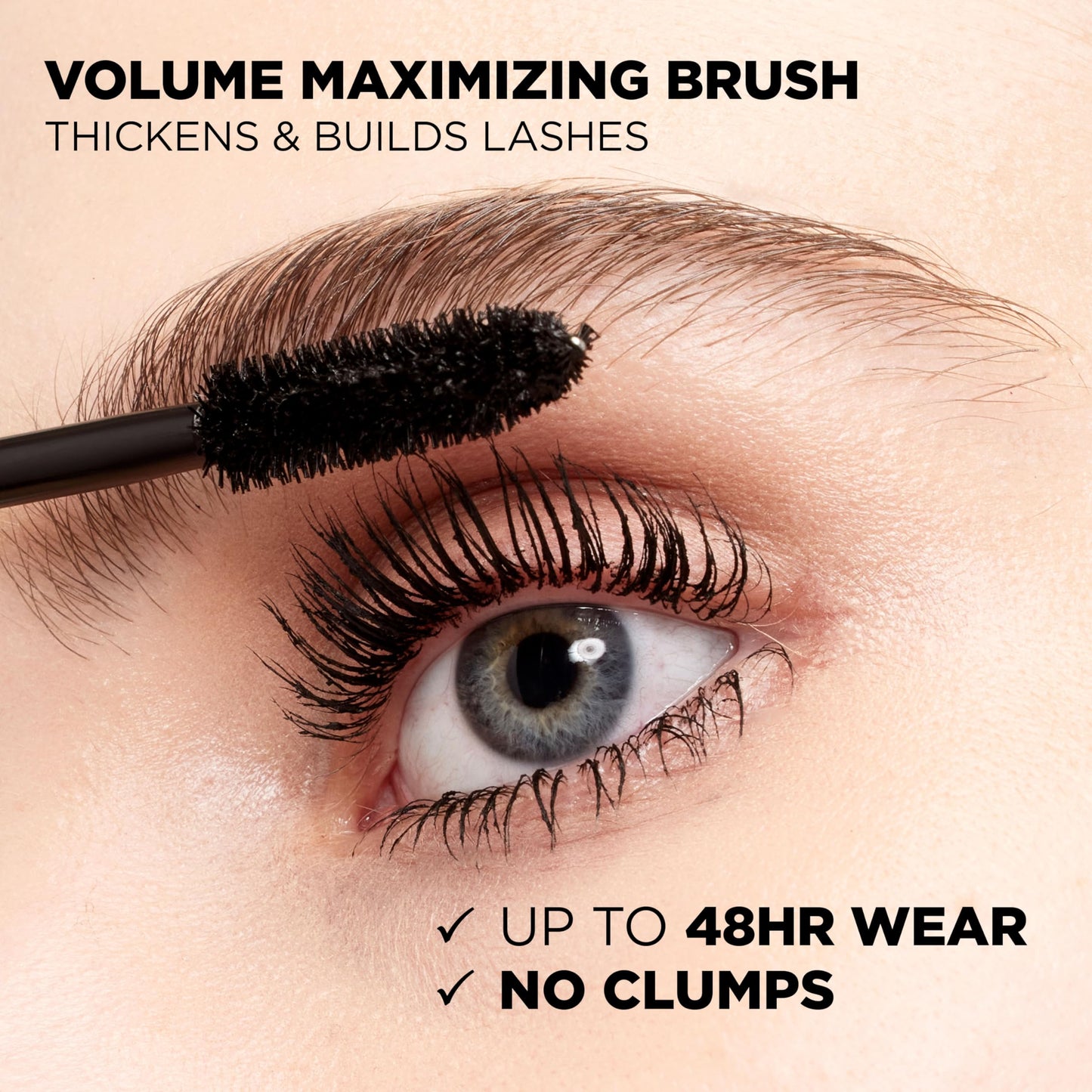 L’Oréal Paris Makeup Voluminous Original Waterproof Mascara, Black Brown, 0.28 Fl Oz (Pack of 2) Beauty and Personal Care L'Oreal Paris