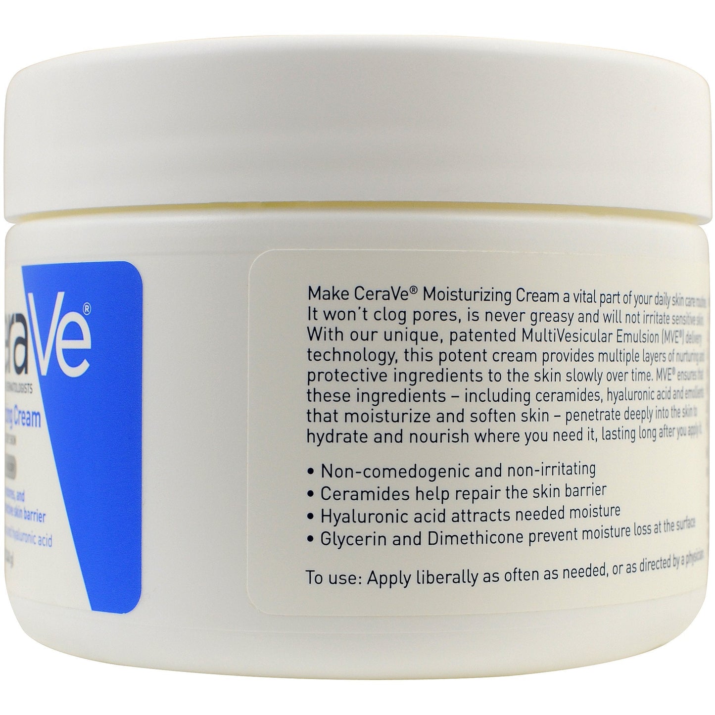 CeraVe Moisturizing Cream Daily Face and Body Moisturizer for Dry Skin, 12 Ounce Beauty & Personal Care CeraVe