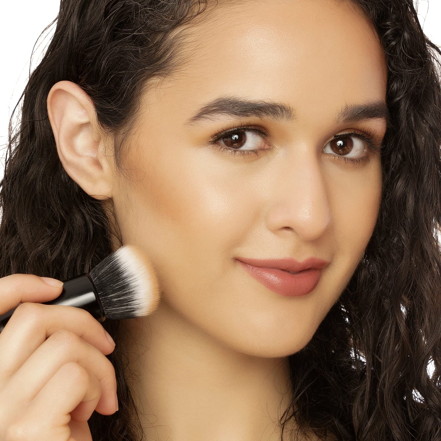 Mented Cosmetics Soft Synthetic Makeup Brushes, Blush, Concealer, Powder & Primer, Densely Packed Blending Brush for Face Makeup, Ideal for Women Beauty & Personal Care Mented