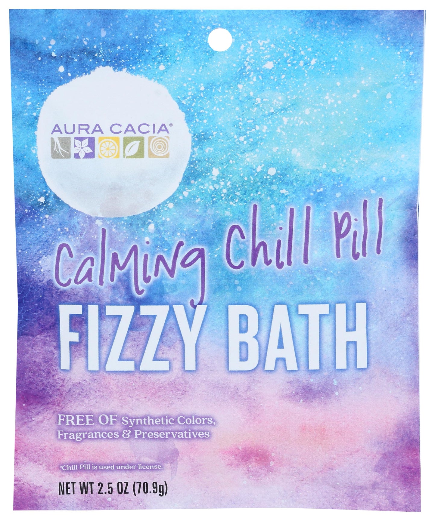 Aura Cacia Calming Chill Pill Fizzy Bath, Preservatives Free, 2.5 Ounces (Pack Of 6) Beauty and Personal Care Aura Cacia