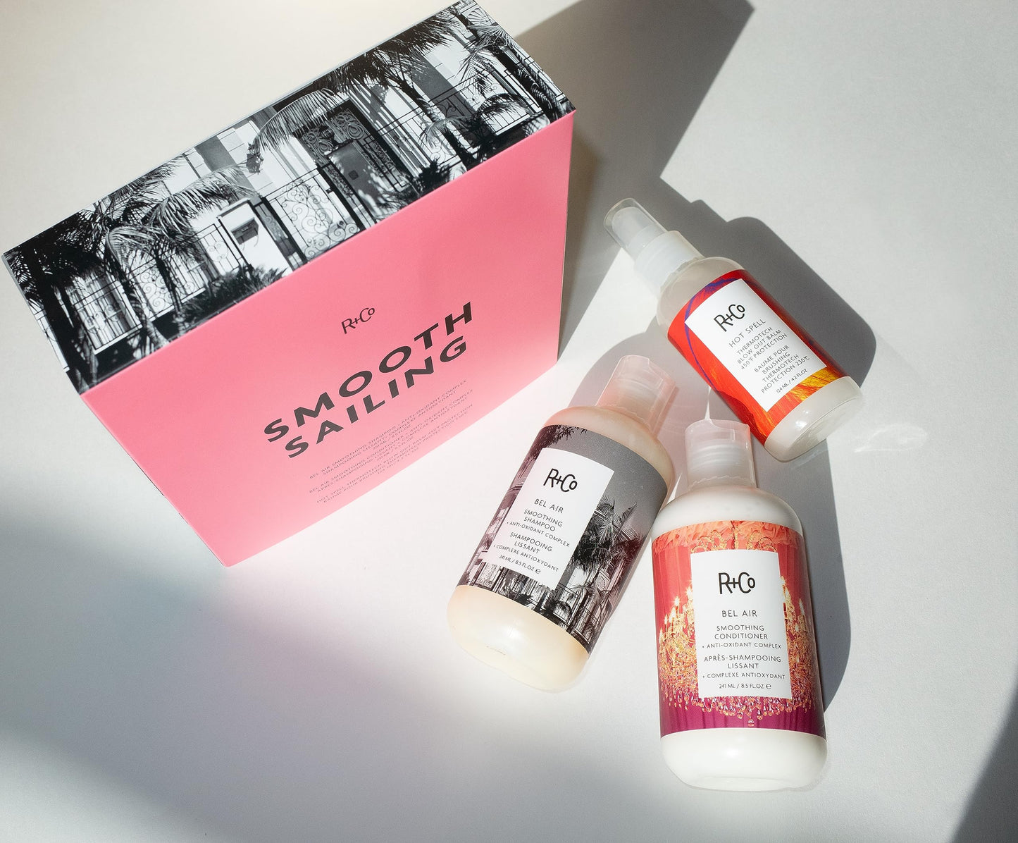 R+Co Smooth Sailing Kit | Smoothing + Nourishing + Moisturizing Hair Kit | Vegan + Cruelty-Free | 21.2 Oz Beauty & Personal Care R+Co