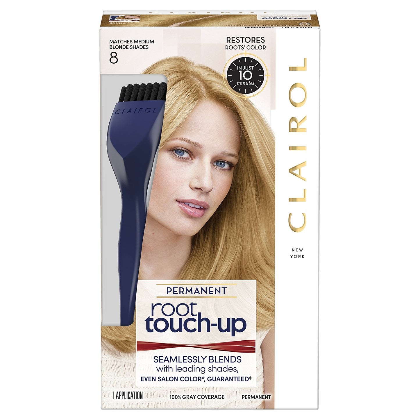 Clairol Nice 'n Easy Root Touch-Up 8 Medium Blonde Beauty & Personal Care Clairol