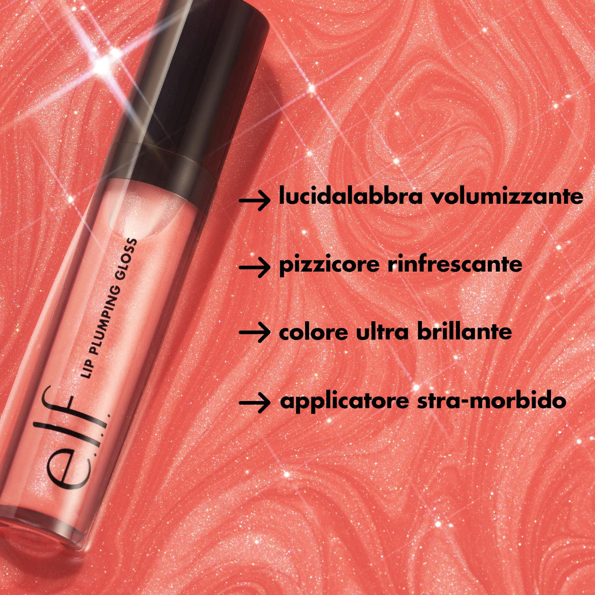 Elf Cosmetics Lip Plumping Gloss, Champagne Glam, 9 Ounce Beauty & Personal Care e.l.f.