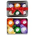 Bath Bomb Gift Set USA - 6 Vegan Essential Oil Natural Fun Fizzies Spa Kit. Organic Shea/Cocoa Soothe Dry Skin. Luxury Gift for Valentine, Women… Beauty & Personal Care Rejuvelle