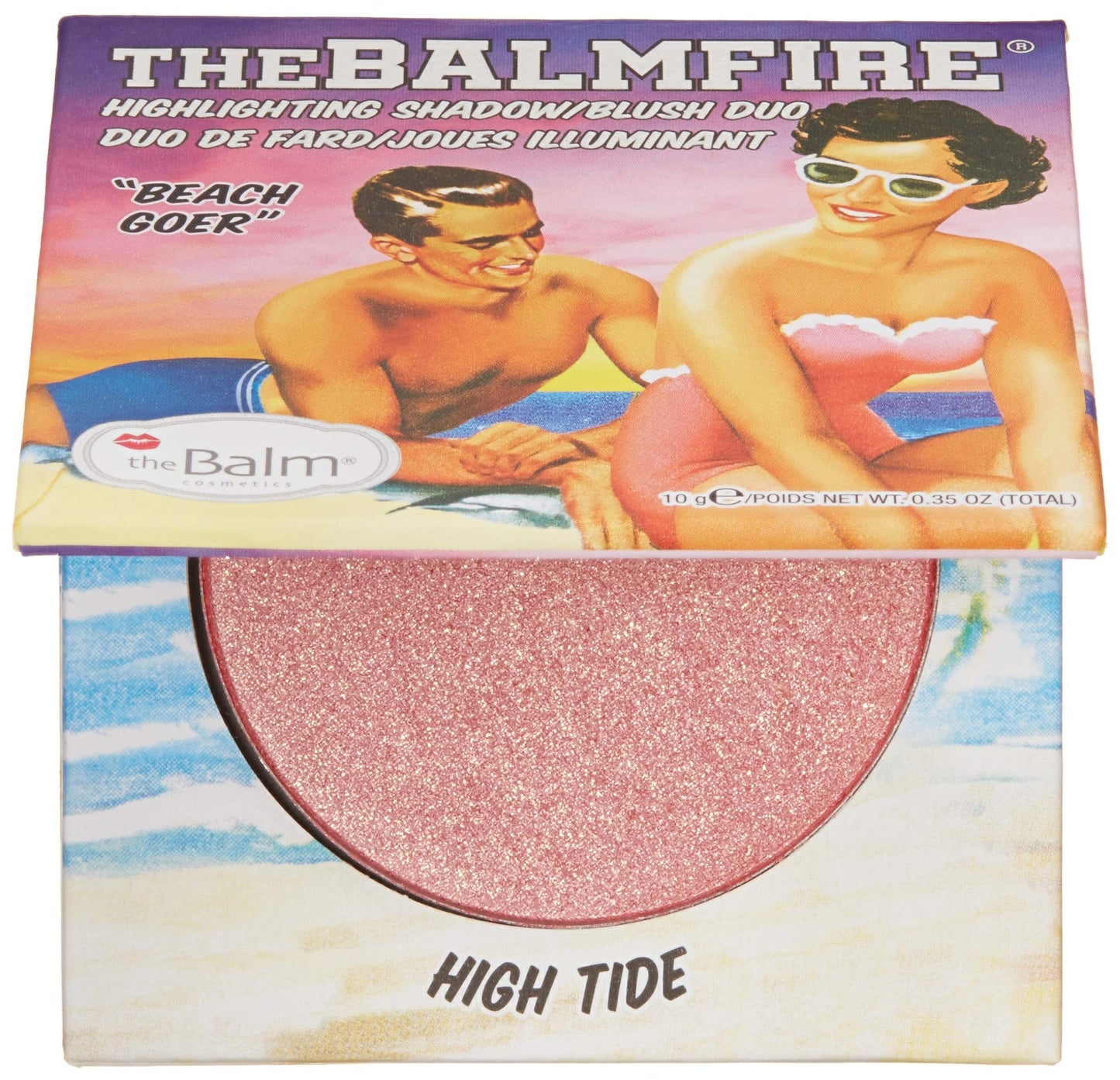 theBalm theBalmFire Beachgoer Highlighting Shadow and Blush Duo Beauty & Personal Care theBalm