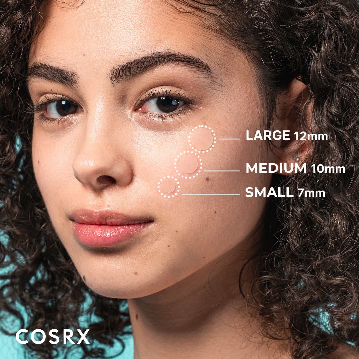 COSRX Acne Pimple Patch Absorbing Hydrocolloid Original 3 Size Patches for Zits Cover, Spot Stickers for Face and Body, Stocking Stuffers, Holiday Beauty & Personal Care COSRX