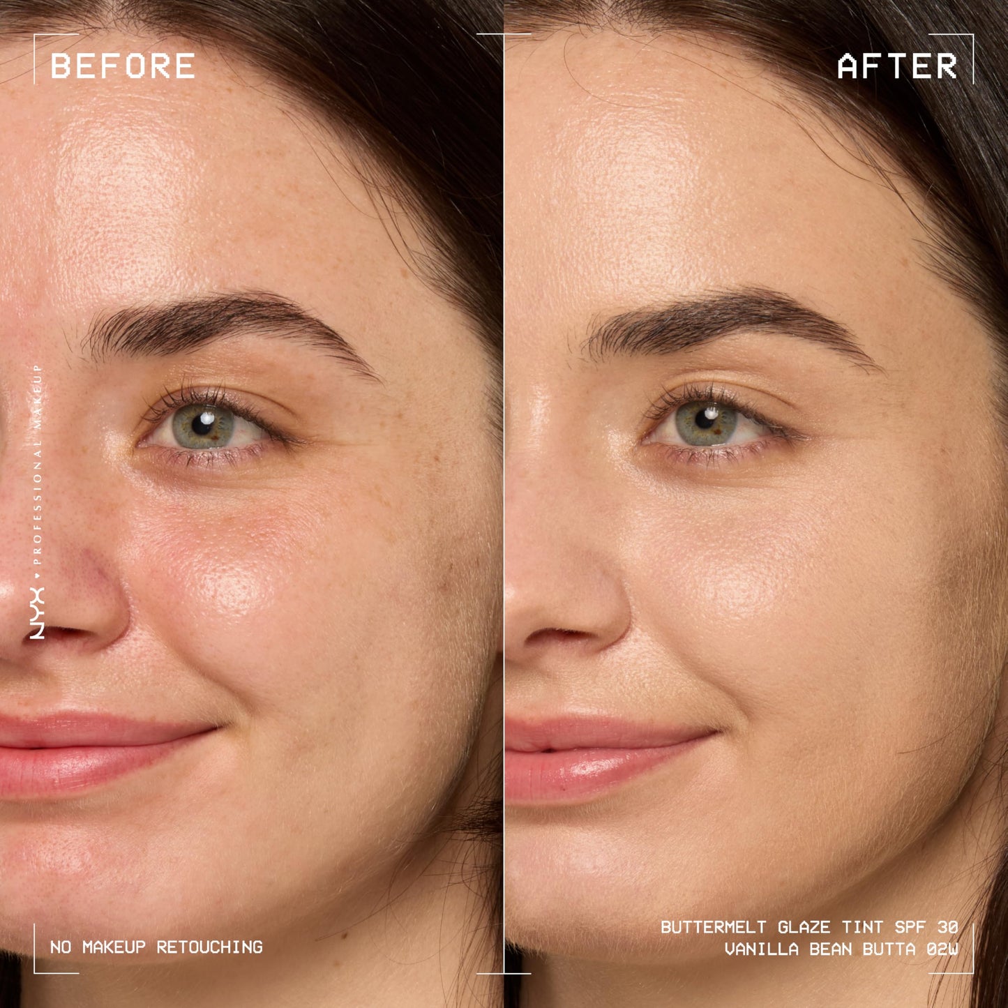NYX PROFESSIONAL MAKEUP Buttermelt Glaze Soft Glow Skin Tint + SPF 30, Up To 12HR Wear, 02 Vanilla Bean Butta Beauty & Personal Care NYX PROFESSIONAL MAKEUP