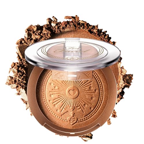 Too Faced Sun Bunny Blushing Bronzer | Dual-Shade Sheer, Luminous Bronzer Blush with Pink Undertones to Mimic Natural Flush, Sun Bunny, 0.28 Ounce Beauty & Personal Care Too Faced