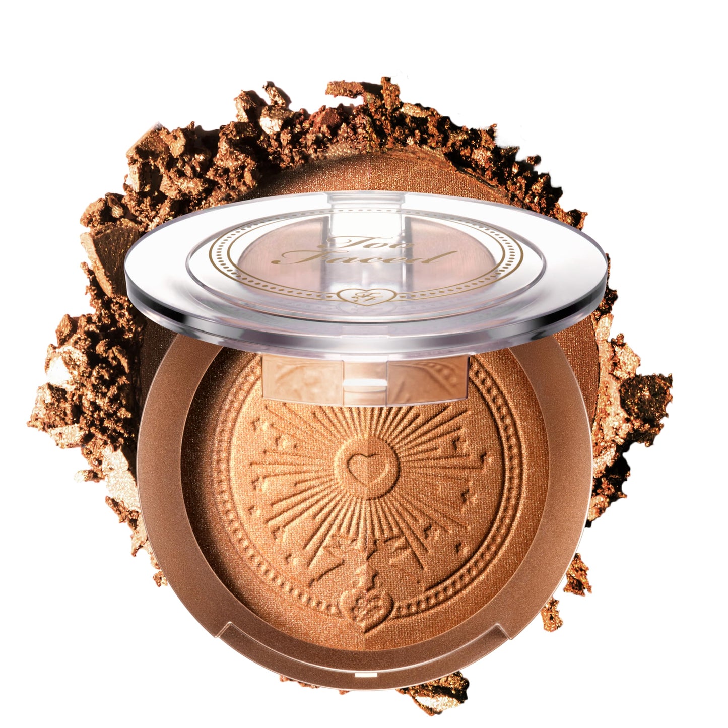 Too Faced Sun Bunny Blushing Bronzer | Dual-Shade Sheer, Luminous Bronzer Blush with Pink Undertones to Mimic Natural Flush, Sun Bunny, 0.28 Ounce Beauty & Personal Care Too Faced