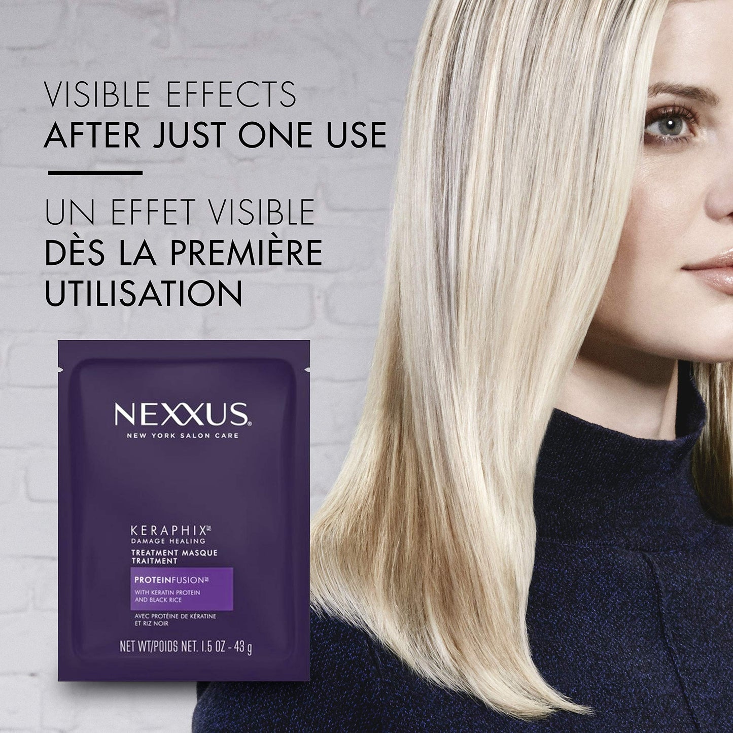 Nexxus Keraphix Masque for Damaged Hair 1.5 oz Beauty & Personal Care Nexxus