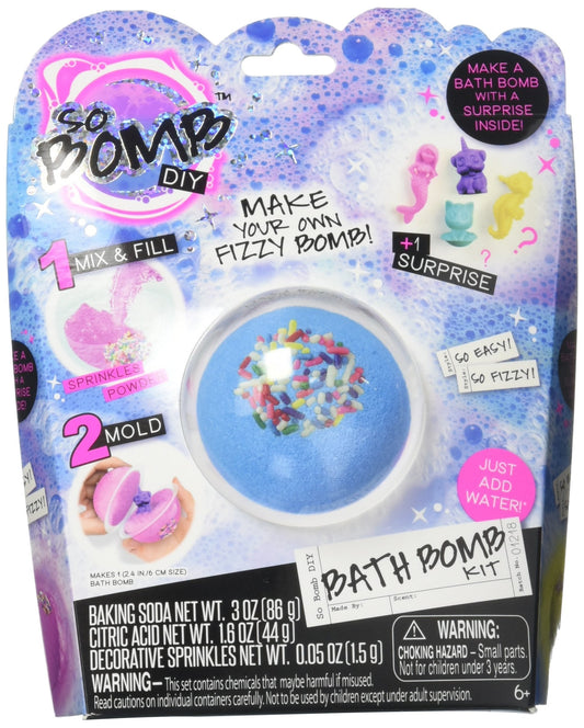Make Your Own Bath Bomb - Canal Toys - So Bomb DIY Blister Pack, Surprise Toy Bath Bomb for Kids Beauty & Personal Care So Bomb