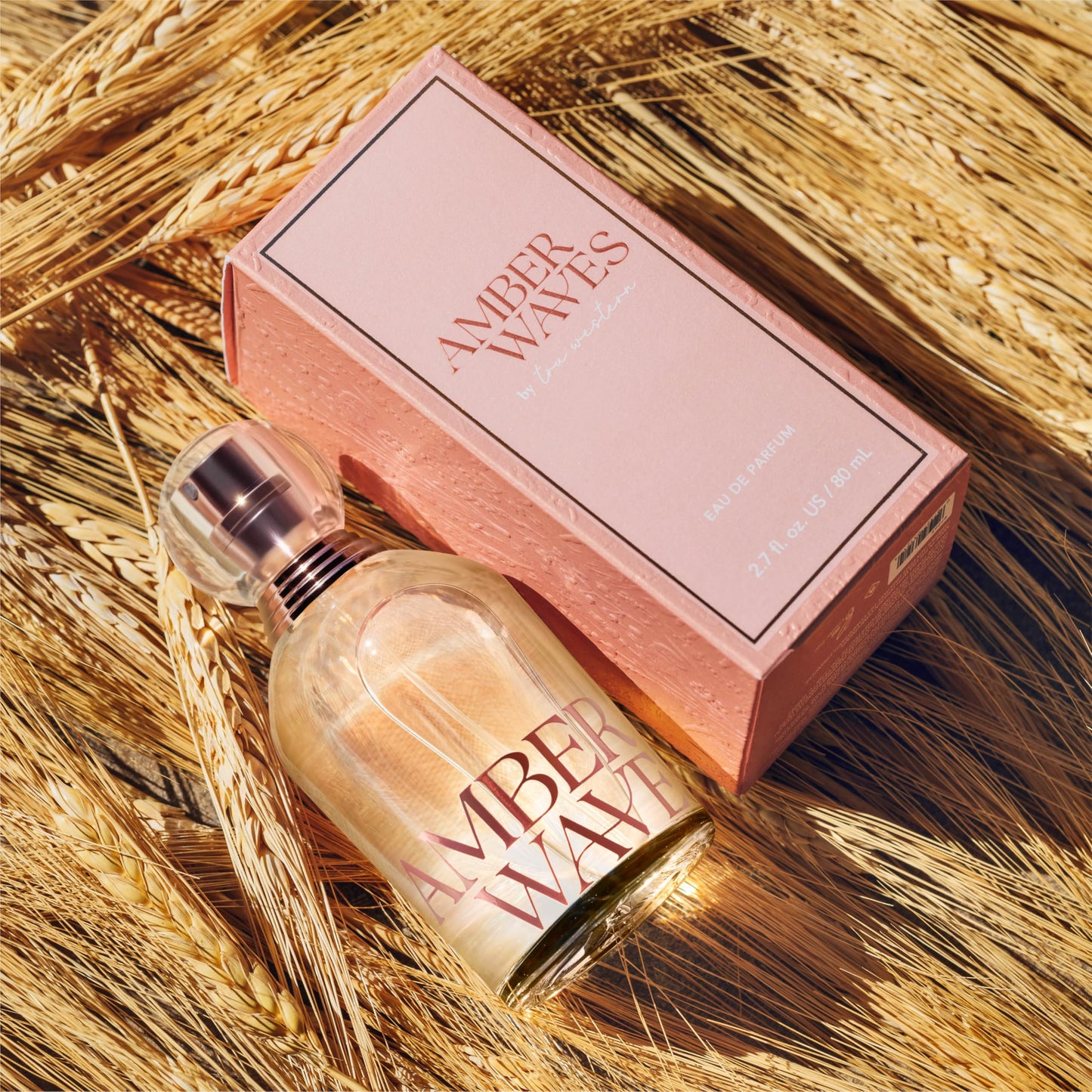 Tru Western Amber Waves Eau de Parfum 2.7 fl oz, Fragrance for Women, Full-Sized Perfume, Bold & Earthy Scent, Creamy Fig, Vanilla Blossom Beauty & Personal Care Tru Fragrance Beauty