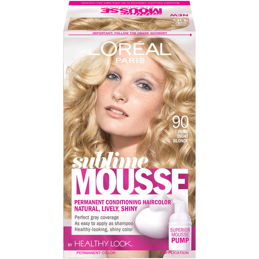 L’Oréal Paris Sublime Mousse By Healthy Look, Pure Light Blonde Beauty & Personal Care L'Oreal Paris