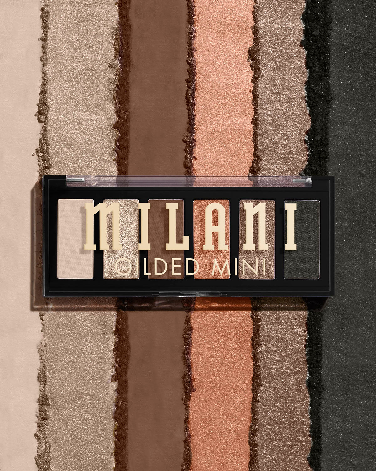 Milani Gilded Mini Eyeshadow Palette with 6 Matte & Shimmer Hues - Call Me Old-Fashioned Beauty & Personal Care Milani
