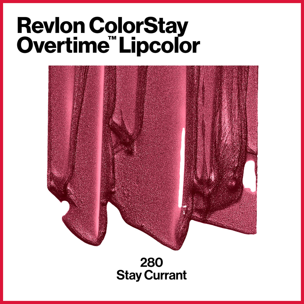Revlon ColorStay Overtime Liquid Lip Color, Stay Currant [280] 1 ea (Pack of 2) Beauty & Personal Care REVLON