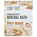 Aura Cacia Aromatherapy Mineral Bath, Relaxing, Sweet Orange, 2.5 oz (70.9 g) Beauty & Personal Care Aura Cacia