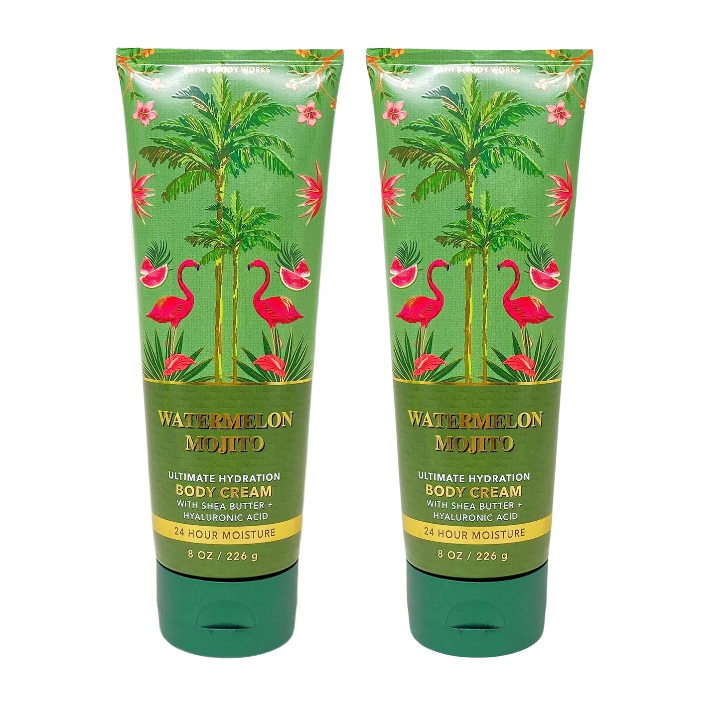 Bath & Body Works Ultimate Hydration Body Cream Pack of 2 (Watermelon Mojito),8.0 fluid_ounces Beauty & Personal Care Bath & Body Works