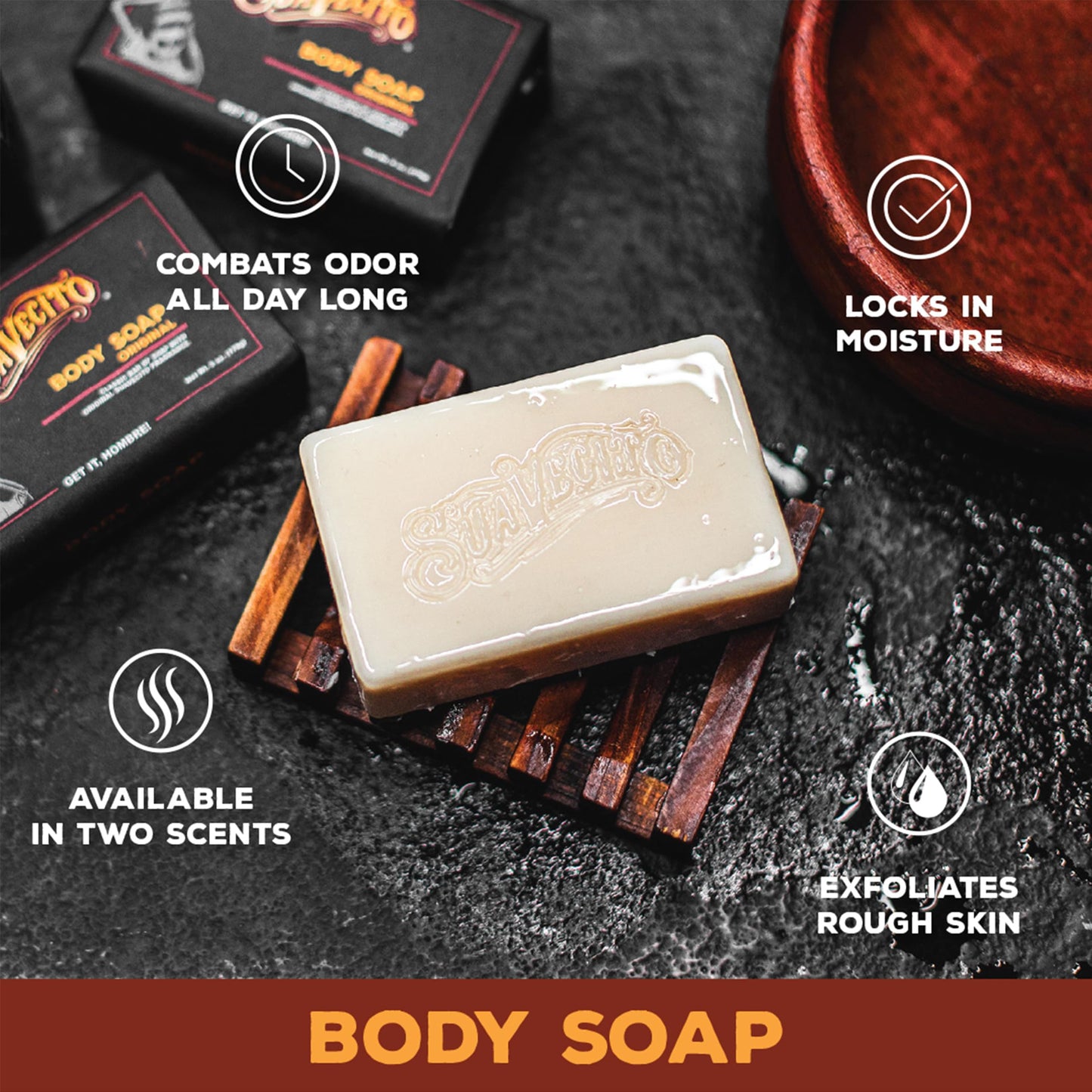 Suavecito Hair & Body Essentials Bundle: Oil Based Hair Styling Pomade, Moisturizing Body Soap, Hydrating Shampoo & Nourishing Conditioner… Beauty & Personal Care Suavecito