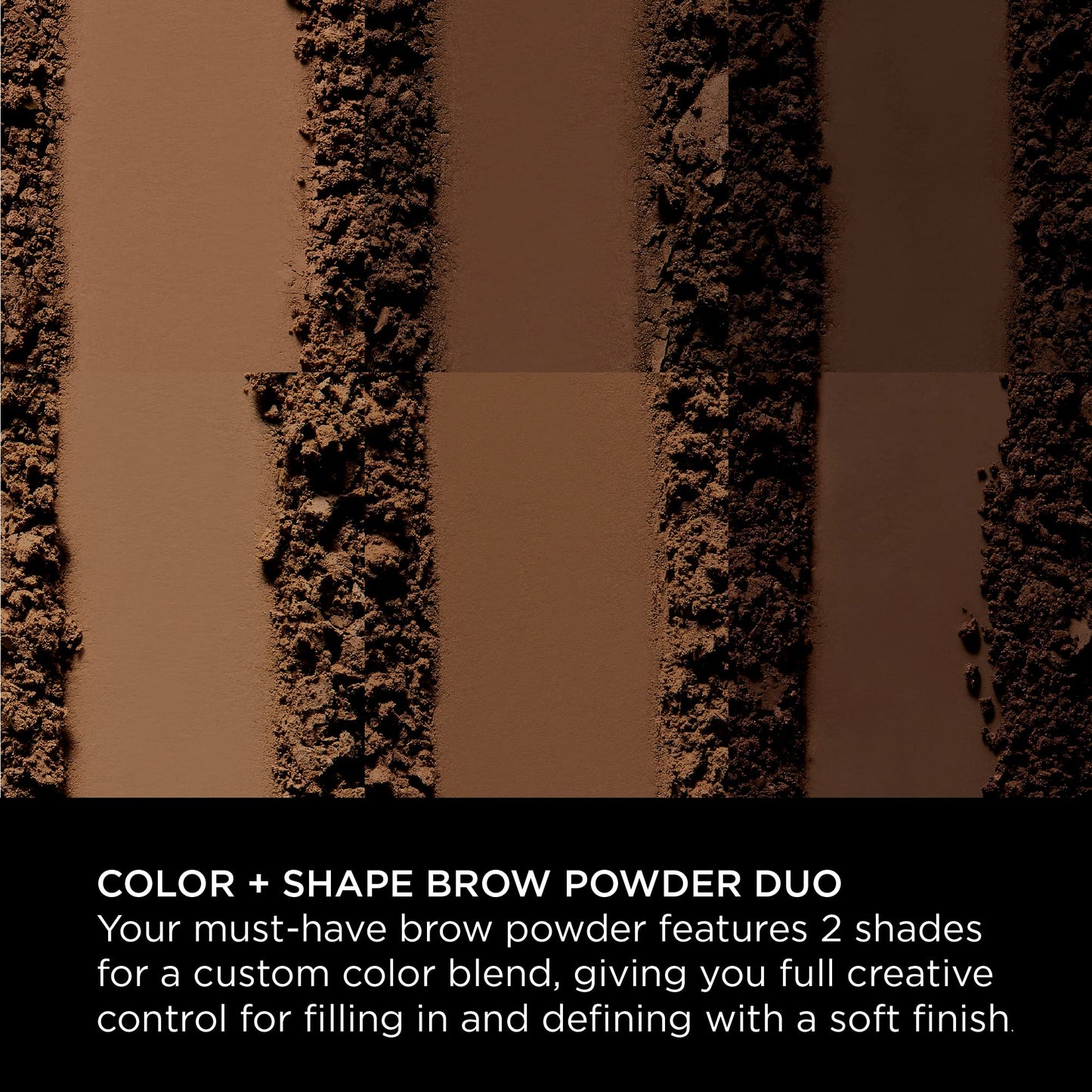 Sigma Beauty Color + Shape Brow Powder Duo - Eye Brow Palette for Natural, Defined Brows - Dark and Light Brow Powder to Tint and Highlight - Vegan Beauty & Personal Care Sigma Beauty