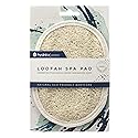 Hydréa London Organic Egyptian Loofah Luxury Exfoliating Body Pad Natural Quality Spa Bodycare for Bath Shower Beauty & Personal Care Hydrea London