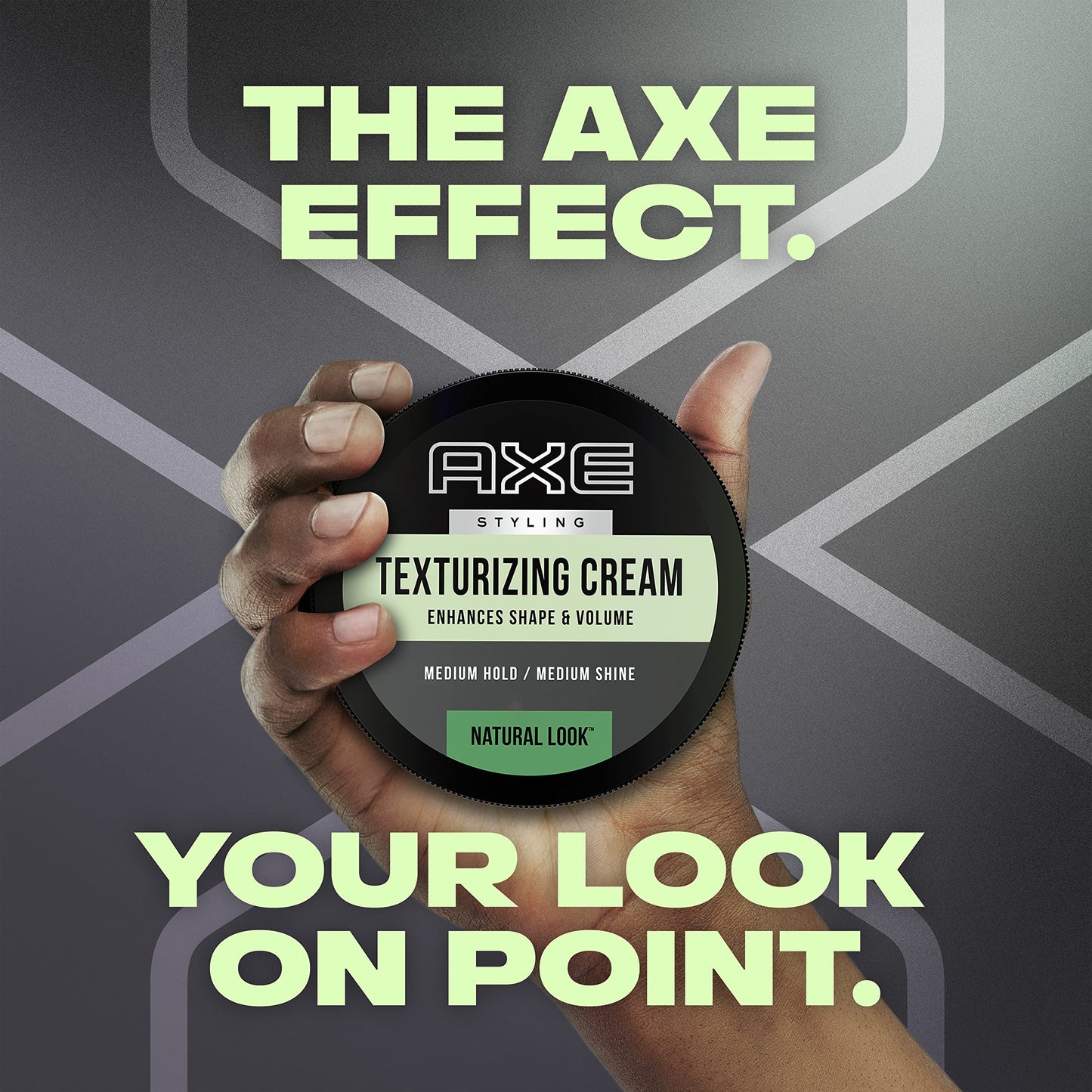 AXE Texturizing Cream Hair Styling Cream With Medium Hold and Medium Shine Natural Look Enhances Shape and Volume 2.64 oz Beauty & Personal Care AXE