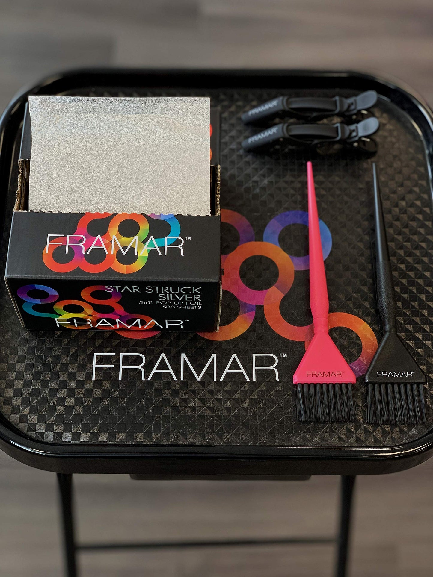 Framar Silver Hair Foils For Highlighting - Pop Up Hair Foil For Hair Highlighting, Highlight Foils For Hair, Aluminum Foil Sheets, Salon Foils Beauty & Personal Care FRAMAR