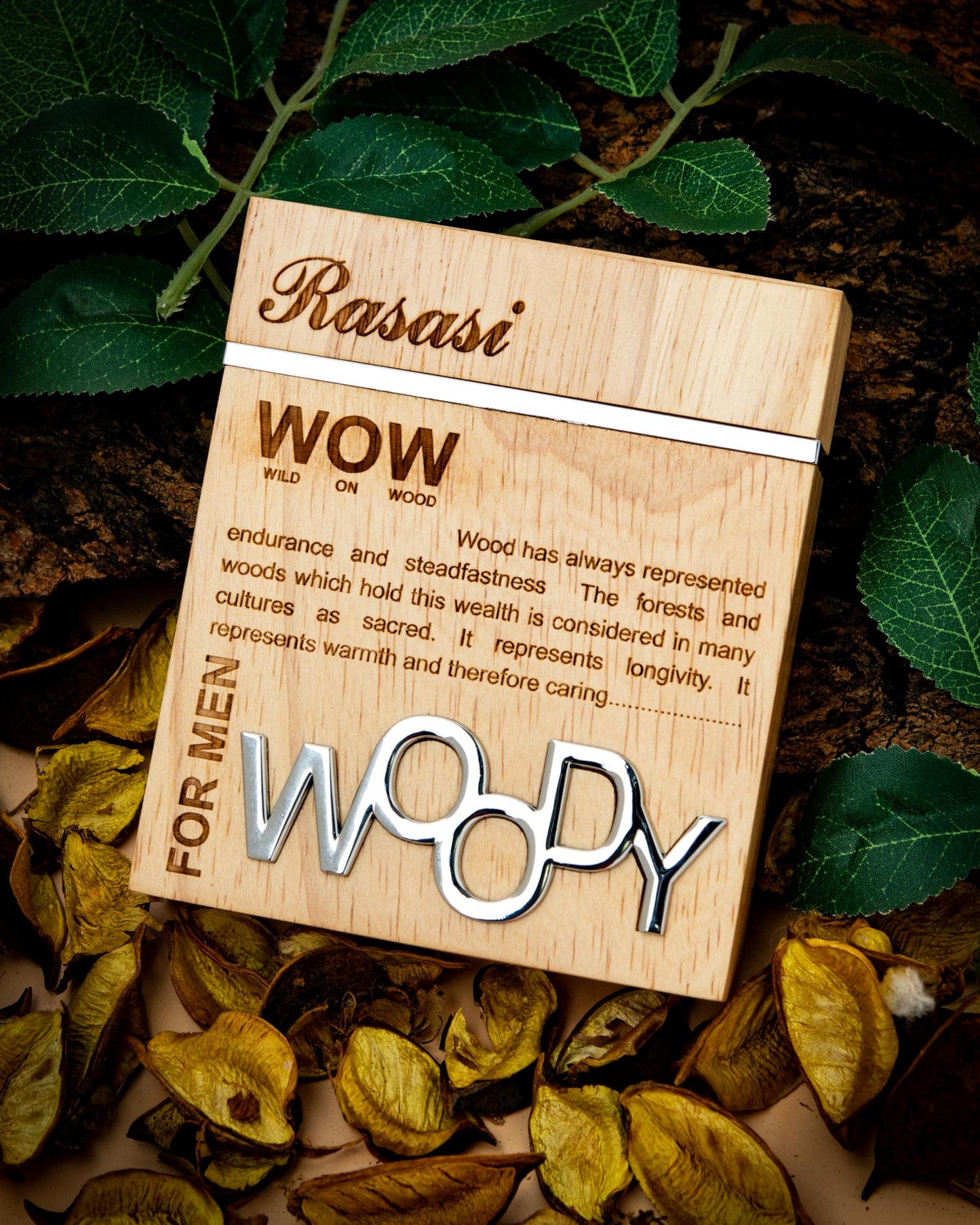 RASASI Wow Woody for Men EDP - Eau de Parfum 60 ML (2 oz) | Fruity Scents | Stars Notes of Grapefruit, Tangerine & Musk | Great Gift I Beauty & Personal Care RASASI