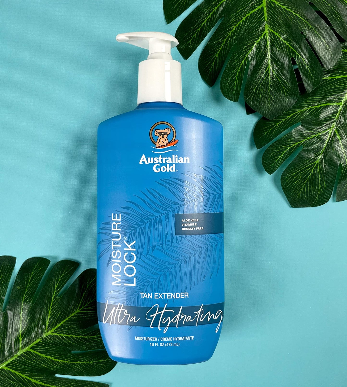 Australian Gold Moisturer Lock Tan Extender Lotion, Enriched with Vitamin E, Aloe Vera, 16 Fl Oz Beauty & Personal Care Australian Gold