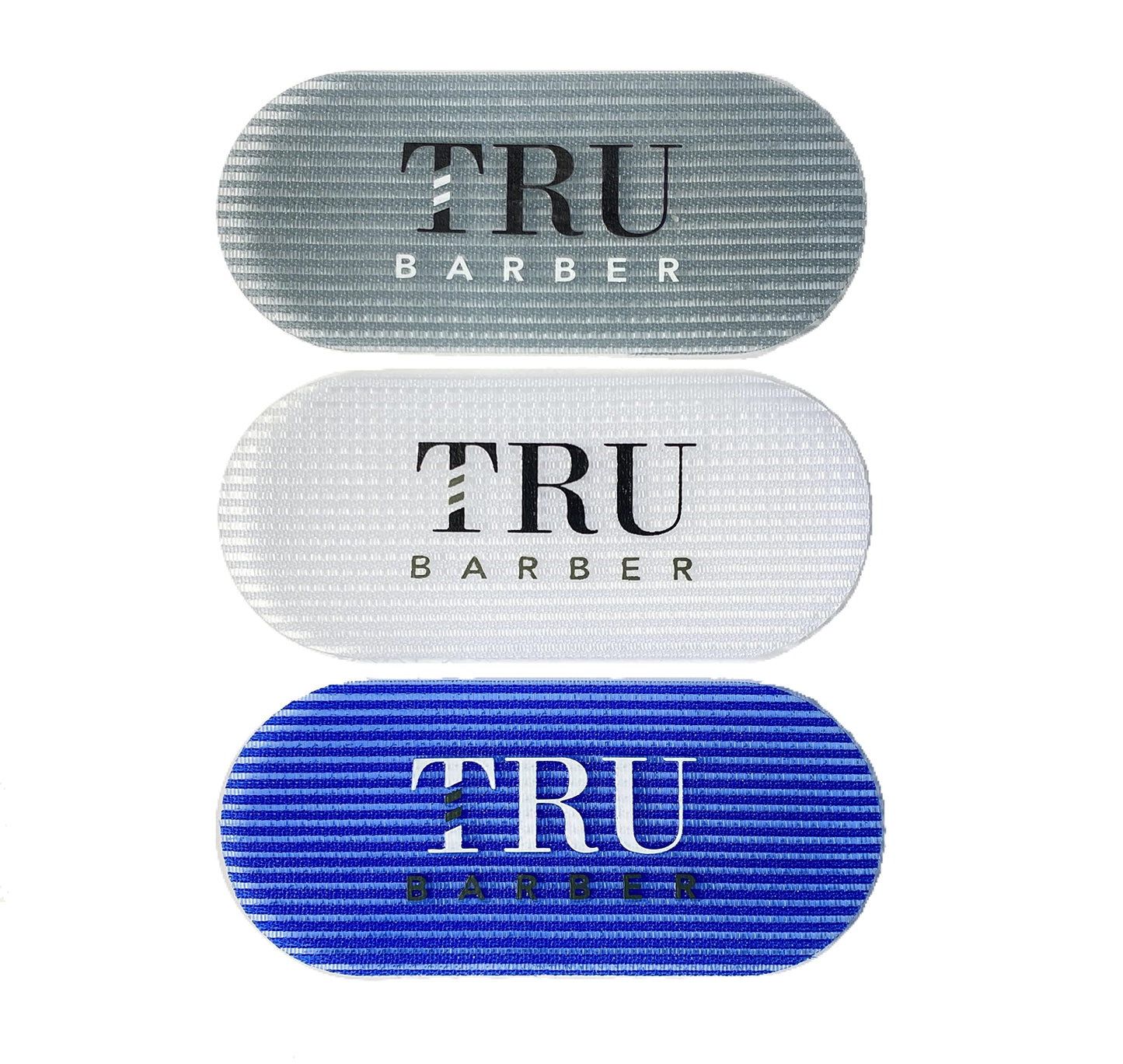 TRU BARBER Hair Grippers Bundle Pack 6 pcs for Men and Women, Salon and Barber, Hair Clips for Styling, Hair holder Grips (Blue,Grey,White) Beauty & Personal Care TRU BARBER