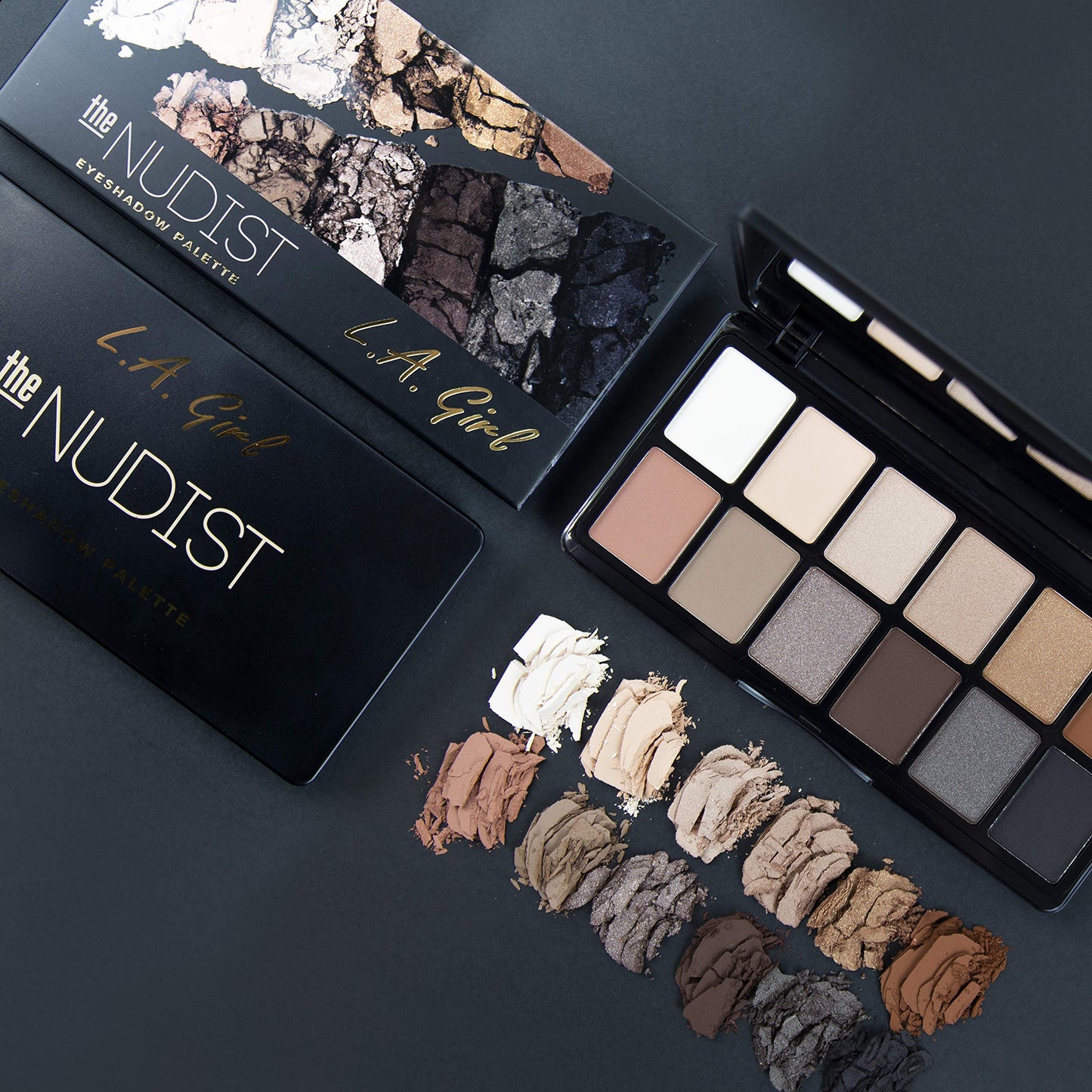 L.A. Girl Fanatic Eyeshadow Palette, The Nudist GES418 Beauty & Personal Care L.A. Girl