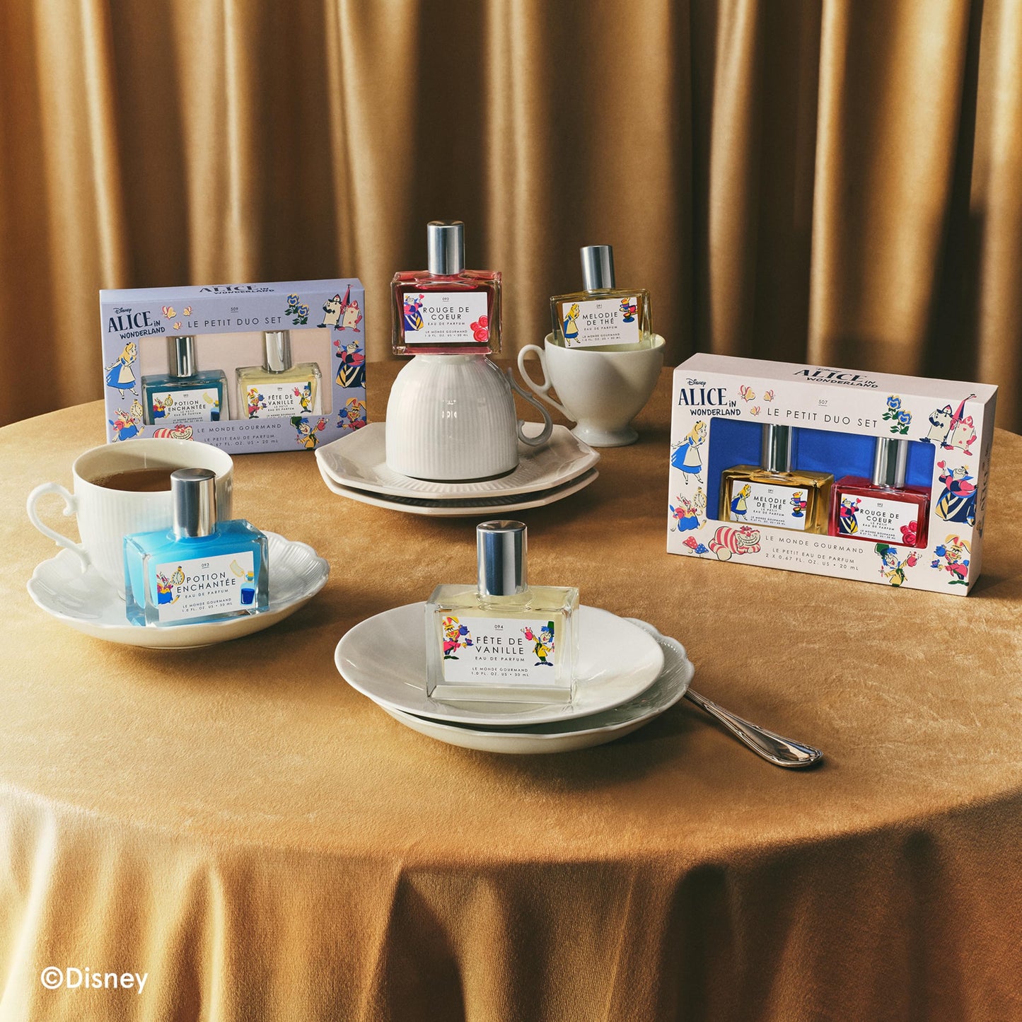 Le Monde Gourmand Disney x Alice In Wonderland Le Petit Duo Set - Characters Beauty & Personal Care Le Monde Gourmand
